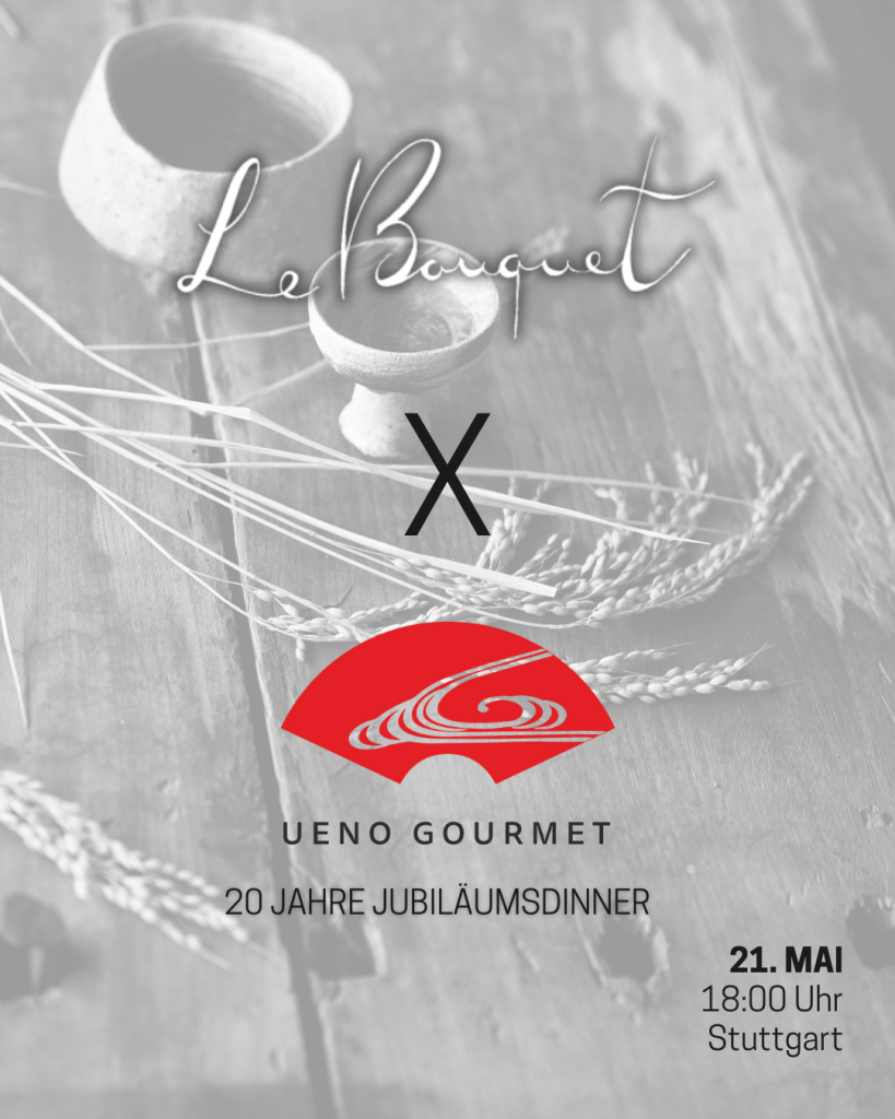 Jubiläums Sake Dinner im Le Bouquet