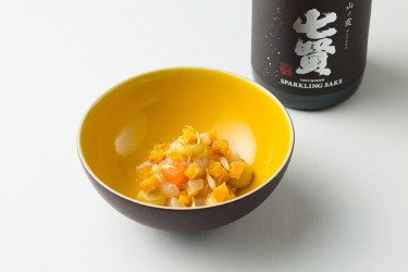 Zander - Zander, Gelbwurz Ceviche, Fenchel, Zitronen Öl