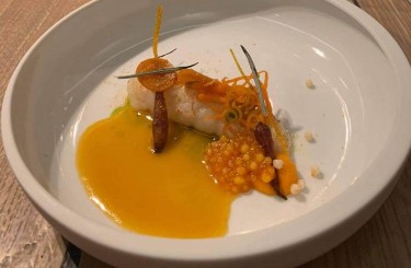 Langostino Turmeric - Langostino | Carrot | Turmeric
Chef: Simon Taxacher