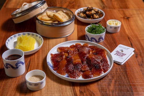 X-Berg Duck mit Sake Begleitung