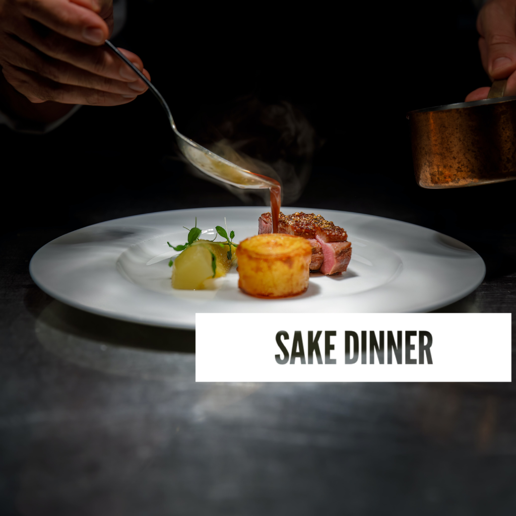 Sake Dinner im Restaurant CHUNG in Fürth