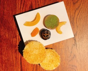 Duck Liver Terrine  - Duck liver terrine / Japanese quince / Black walnut / Panettone brioche
Chef: Kevin Wüthrich
Restaurant: Dampfschiff Thun